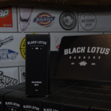 Our barber shop has an exclusive range of Black Lotus Barbers apparel available to buy in-store
